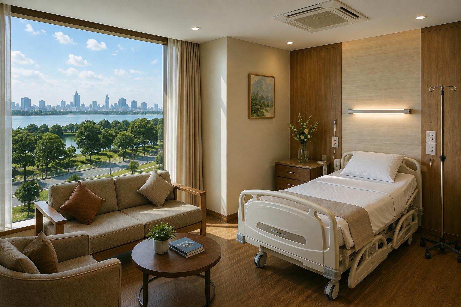Cơ sở nghỉ dưỡng sạch sẽ, tiện nghi